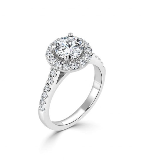 Jewel engagement ring