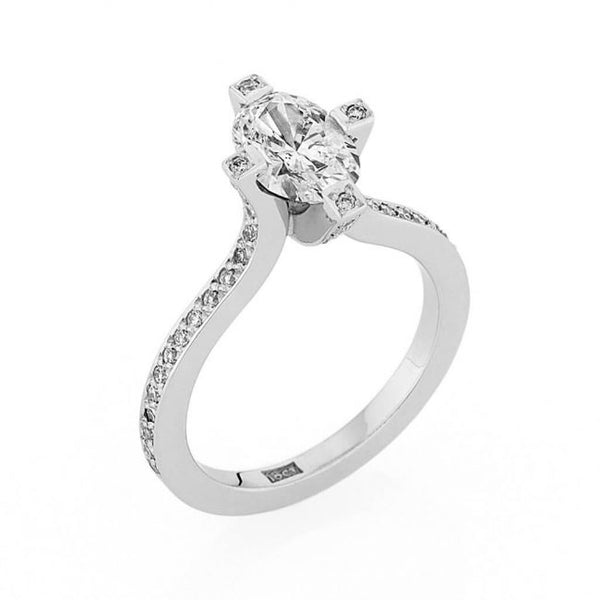 Lily engagement ring