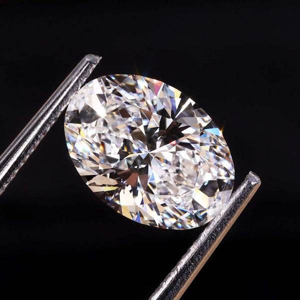 Lab Grown Oval 1.06ct ct D/VVS2