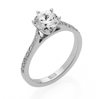 Elizabeth Diamond Ring - Kush Diamonds